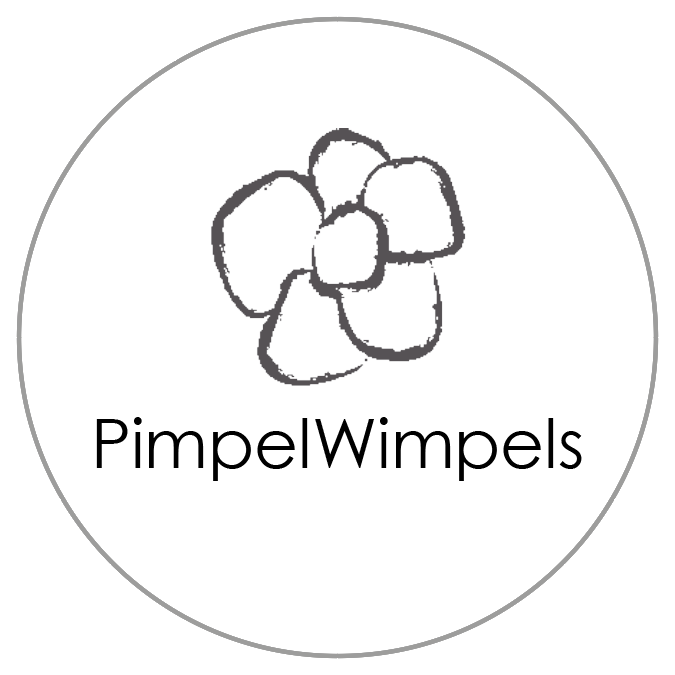 Logo: een grijze bloem in een grijze cirkel; daaronder de tekst 