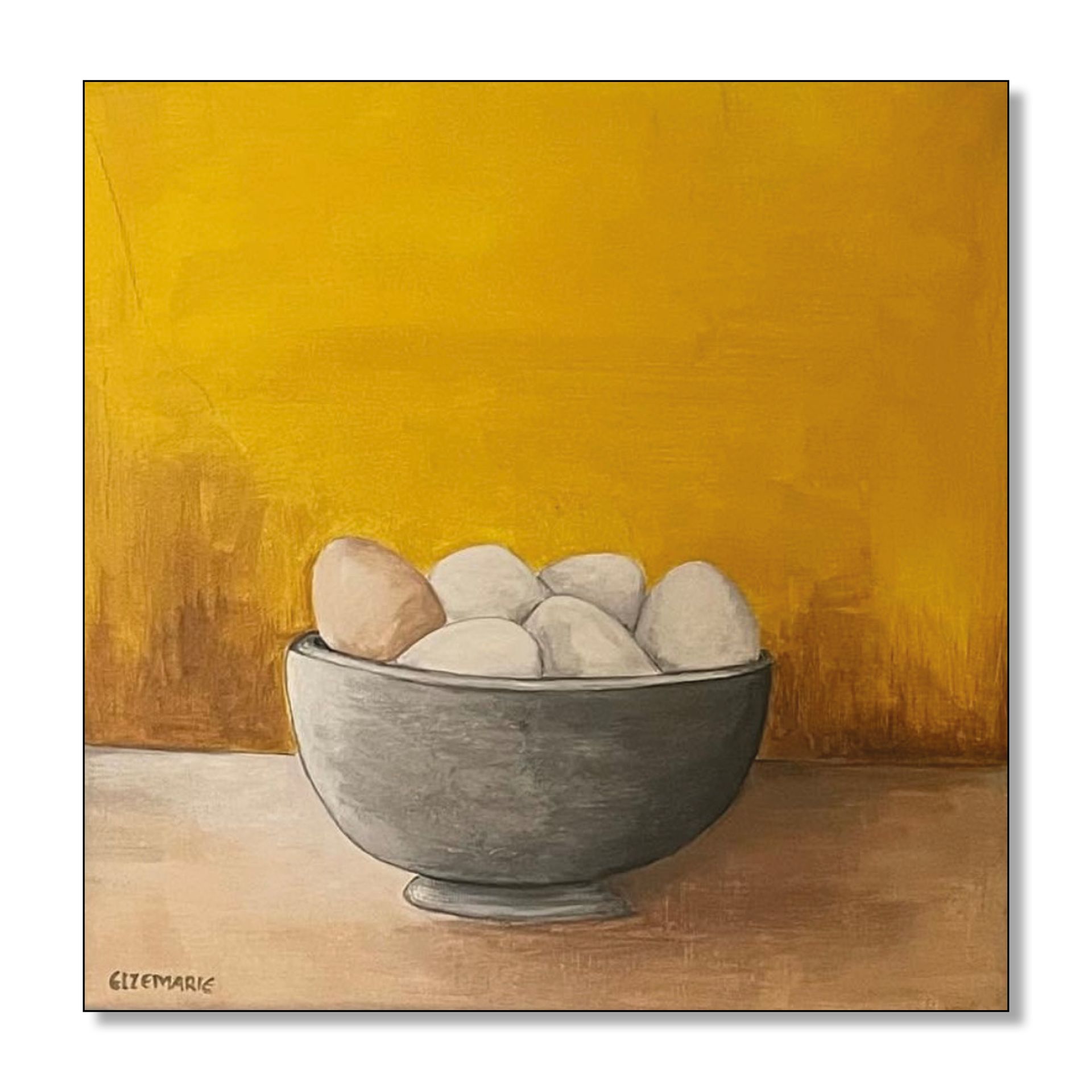 Eieren
Acryl op CanvasDoek
schilderij
elzemarie