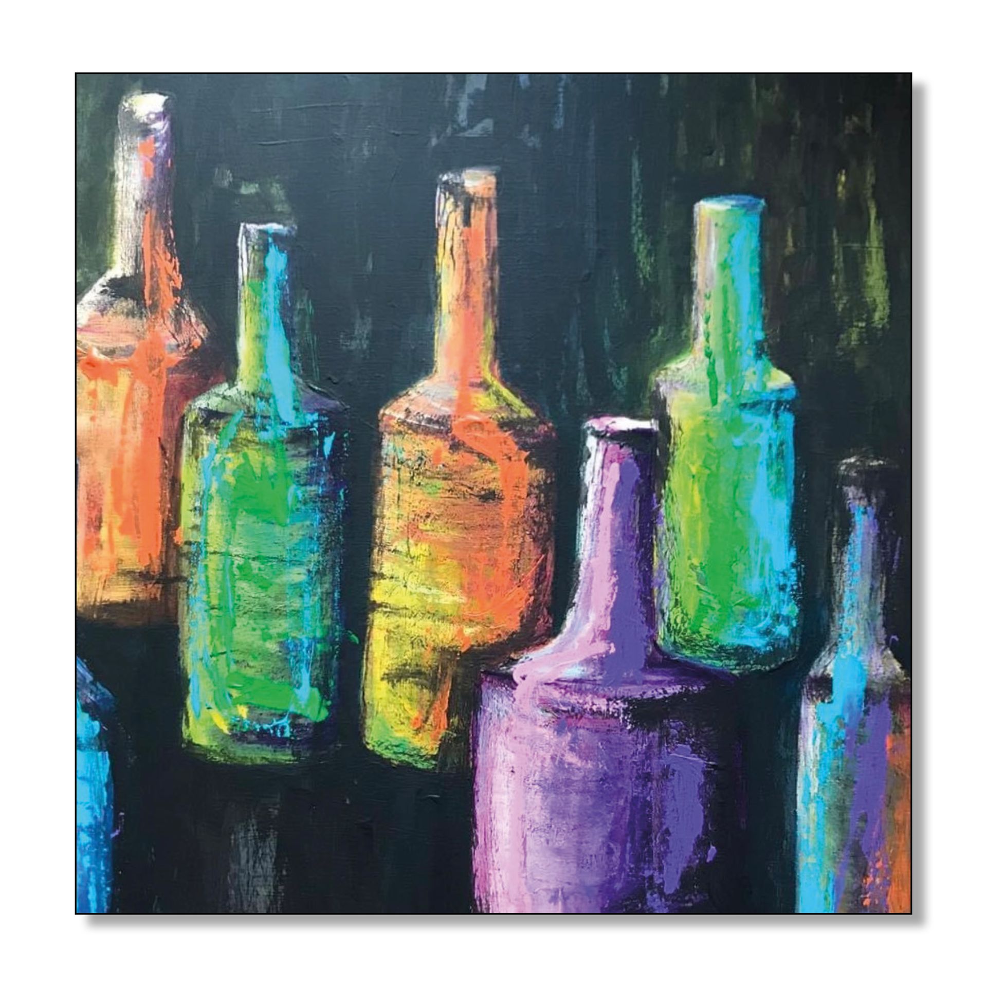 WijnFlessen
Acryl op CanvasDoek
elzemarie
schilderij