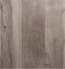 Un gros plan d'un plancher en bois avec un motif rayé.