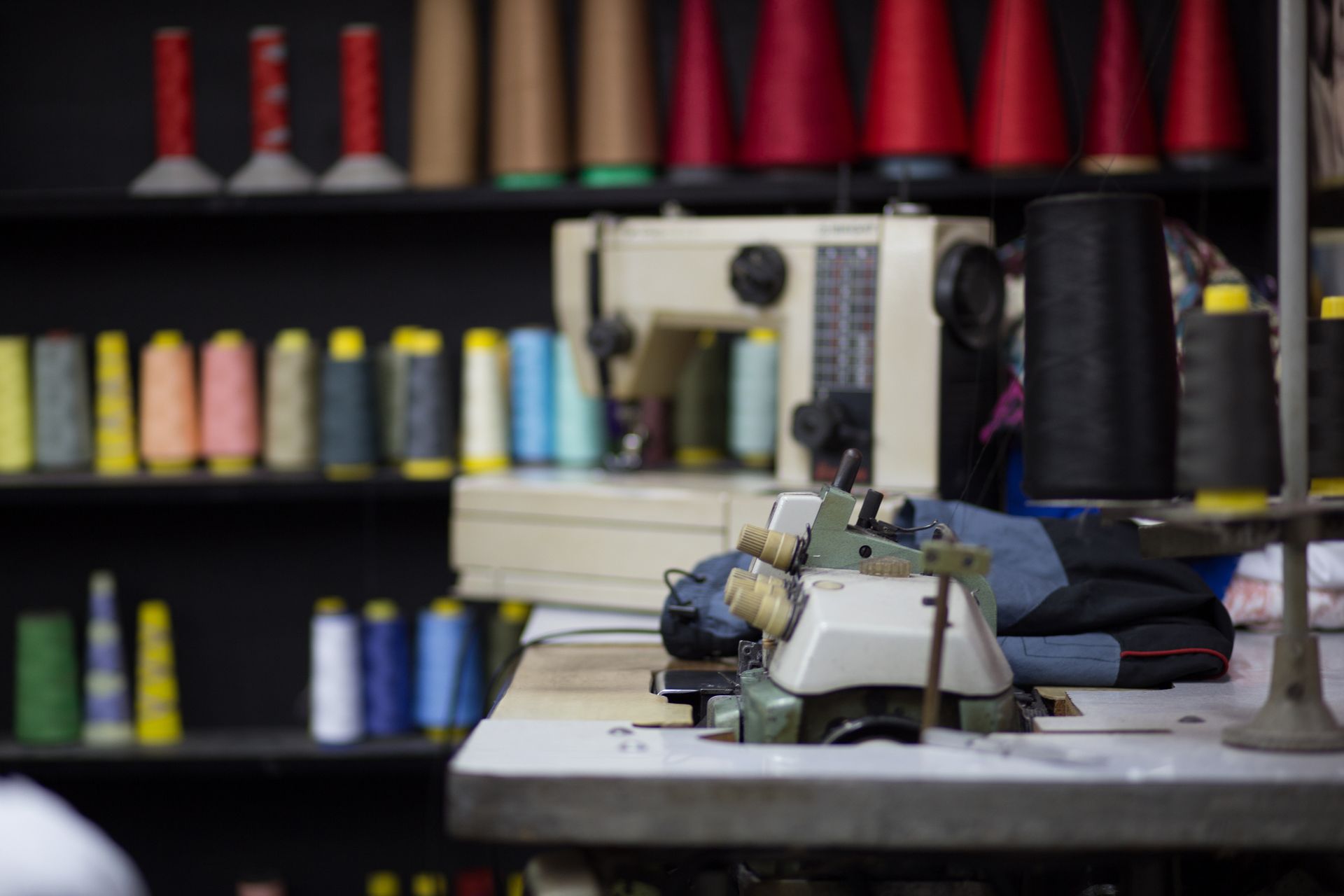 Sewing Machine And Threads — Wentworthville, NSW — Avesta Tailoring