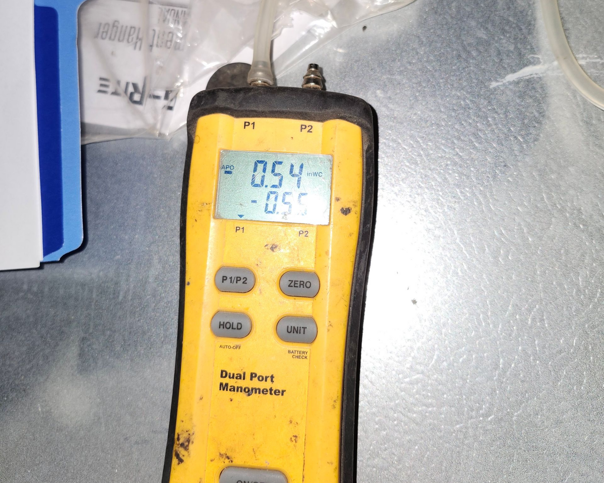 Framing impinging return air duct