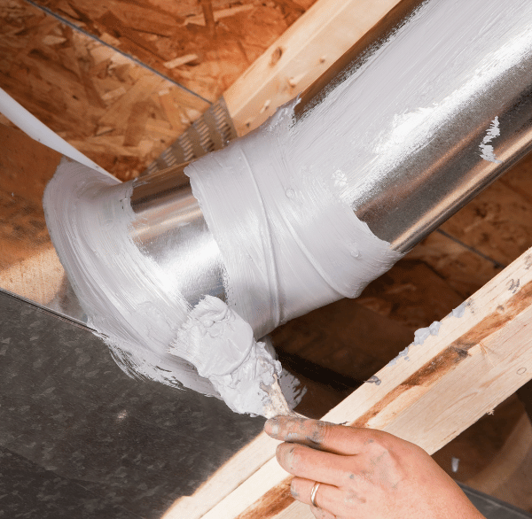 Post duct sealing in attic in Phoenix, AZ
