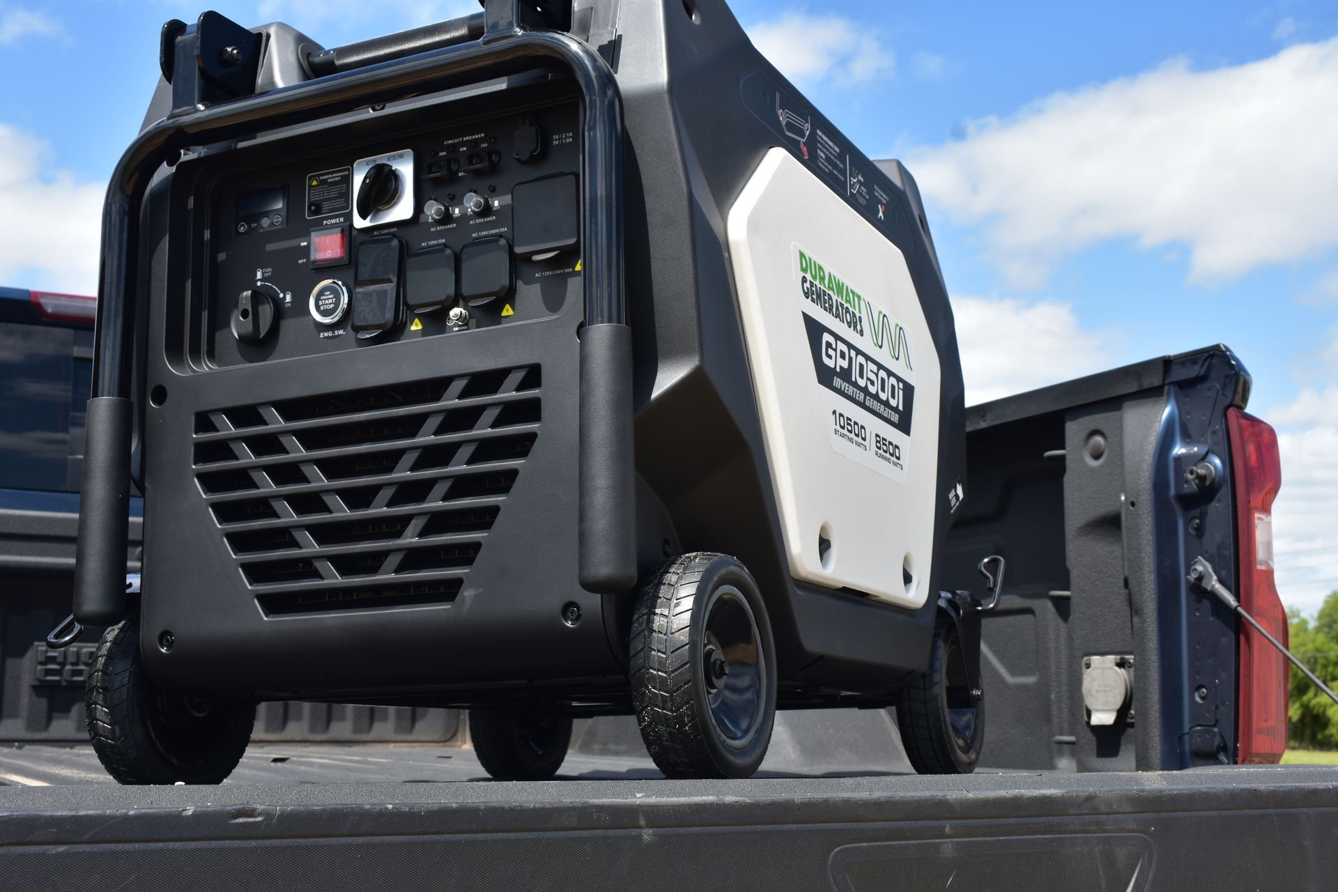 DuraWatt portable inverter generator. Best home generator. 