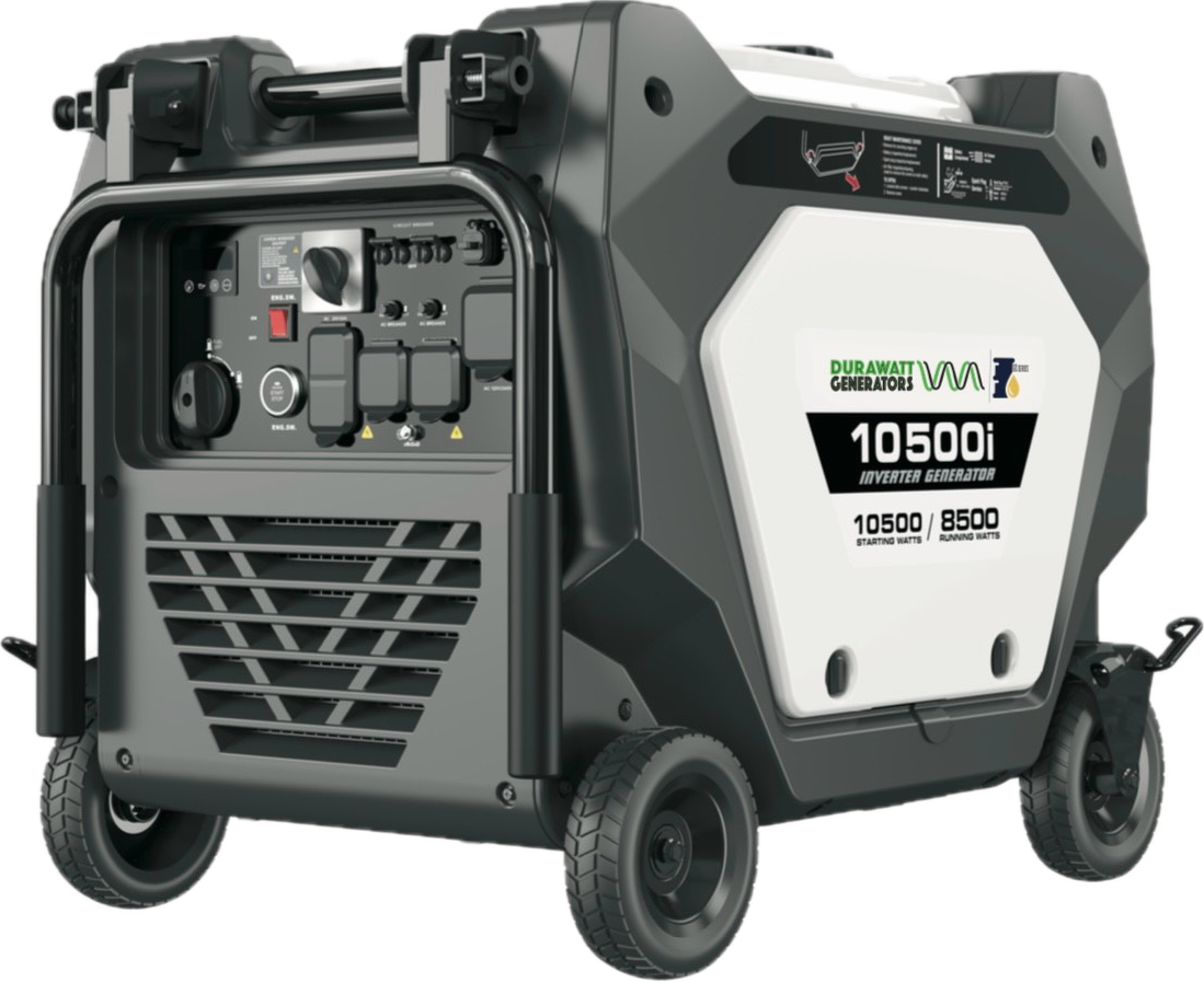 The DuraWatt Inverter Generator is the most reliable portable generator on the market. 