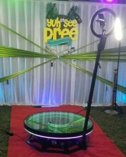 360 Photobooth in an event