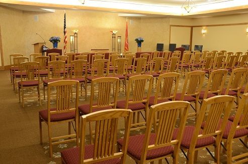 Chapel View for Traditional Visitation