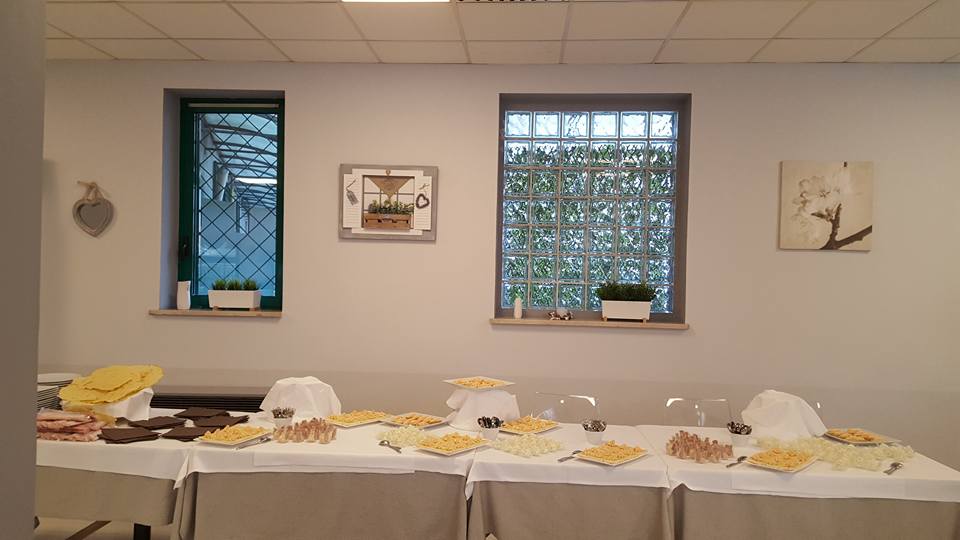 Buffet di un evento aziendale