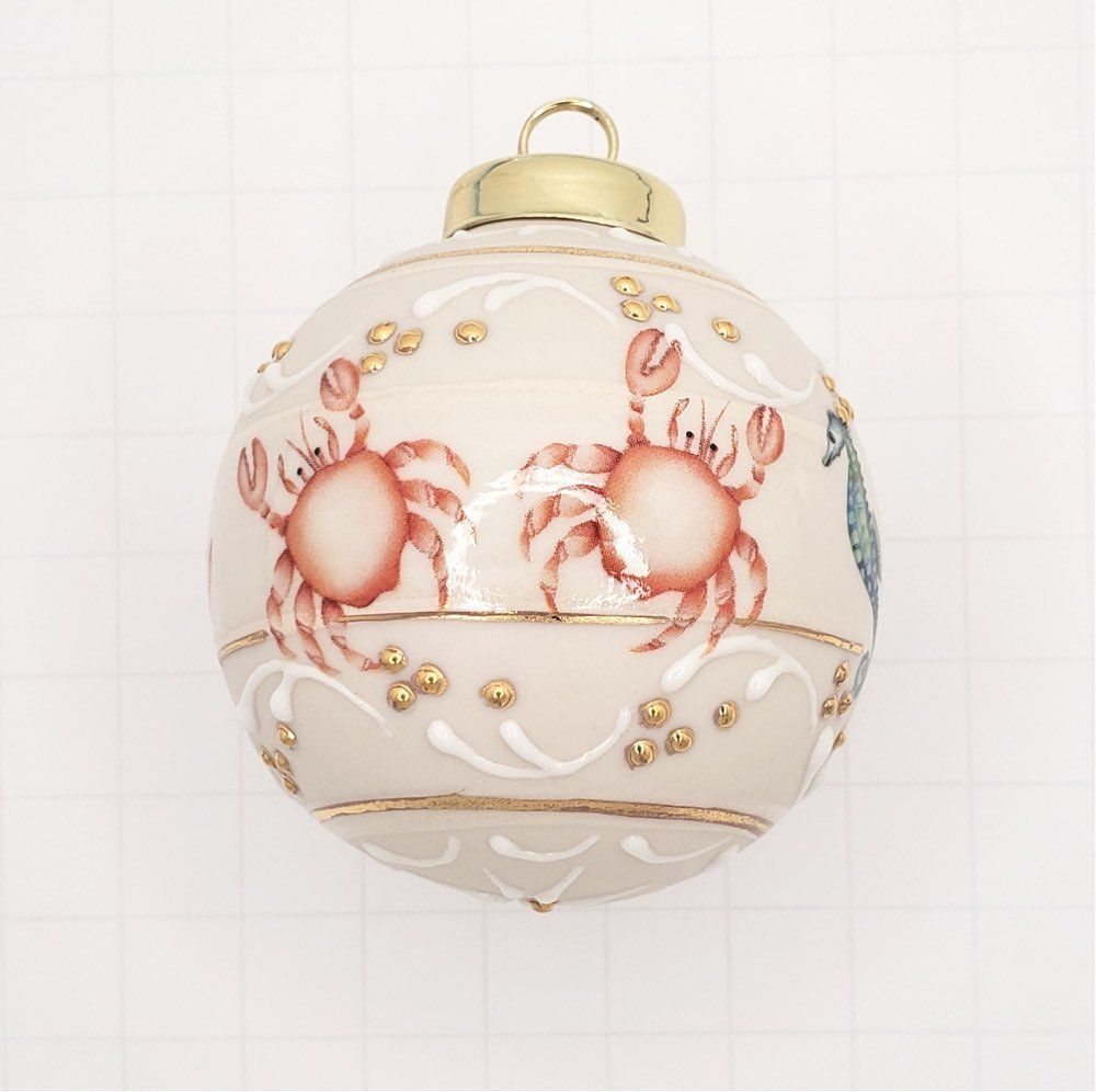 Crabs Christmas ornament