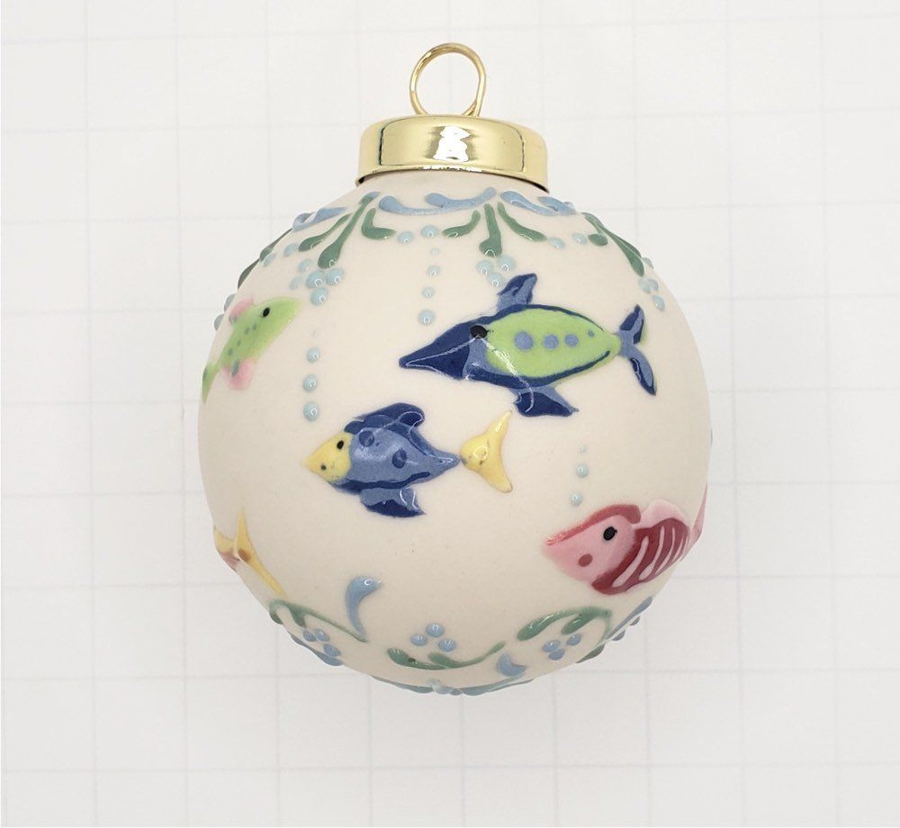 Fishes Christmas ornament