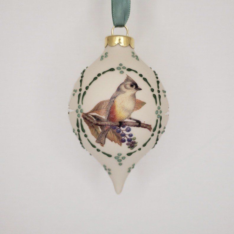 Titmouse Christmas ornament