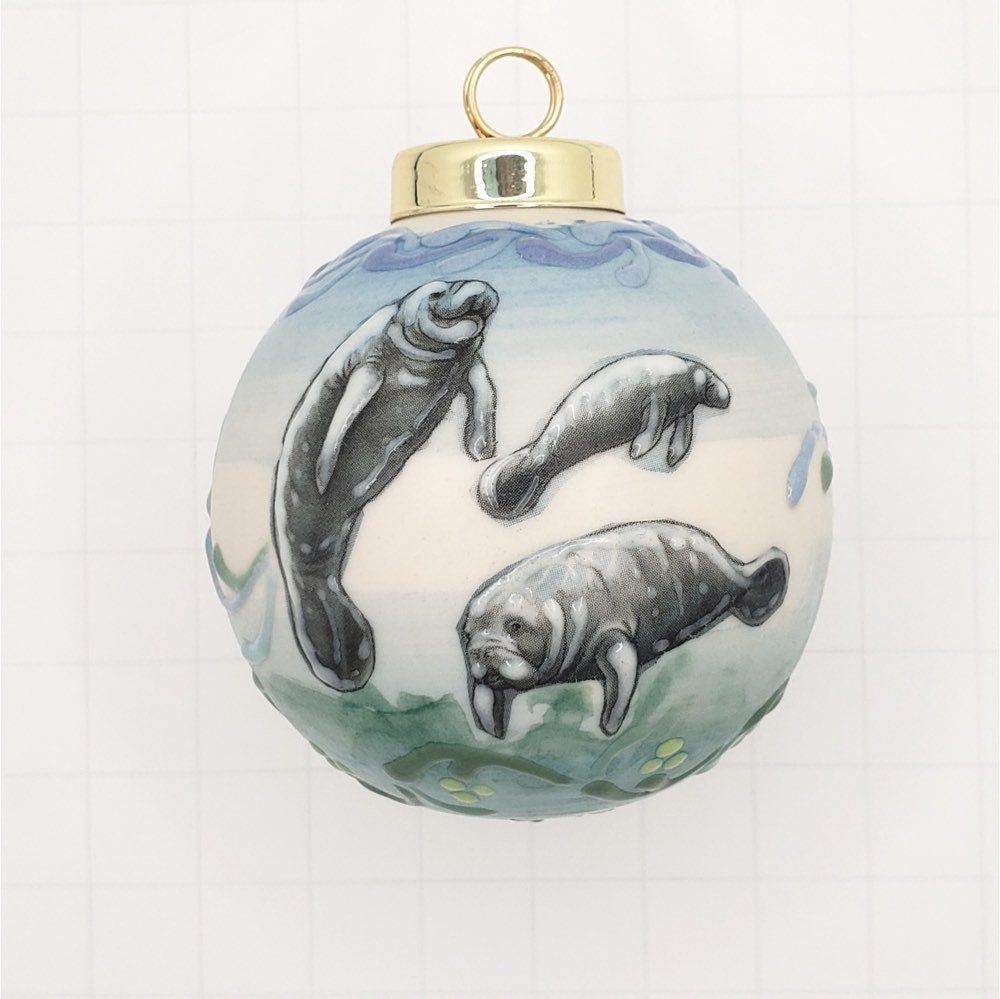 walrus Christmas ornament