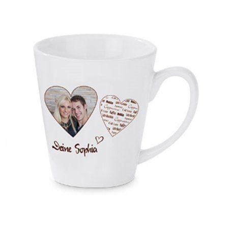 Tasse conique en céramique LATTE 12oz, DURAGLAZE