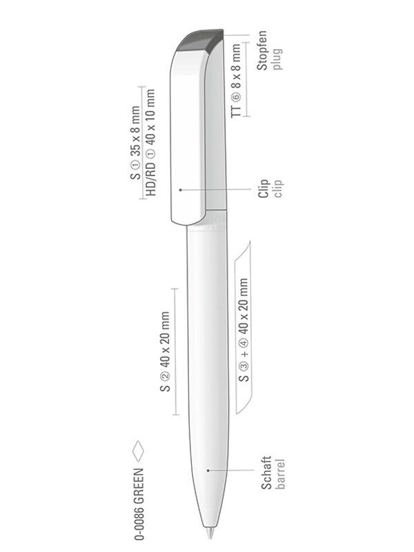 stylo green modèle 1