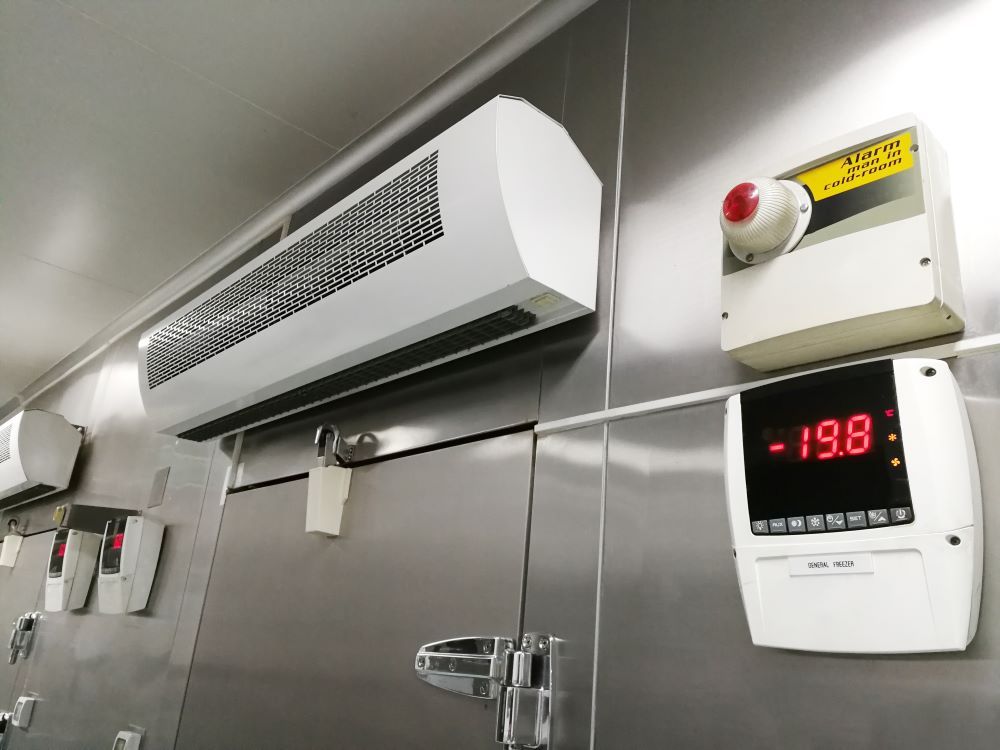 An Air Conditioning with A Digital Display on The Wall — Gympie Air-Conditioning & Refrigeration In Southside, QLD