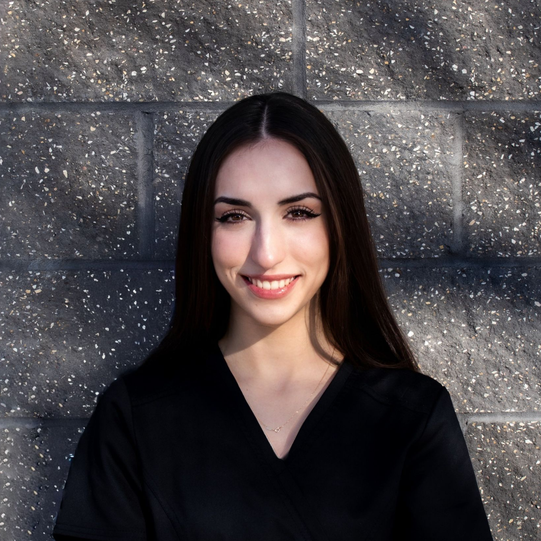 It is a silhouette of a person without a picture.