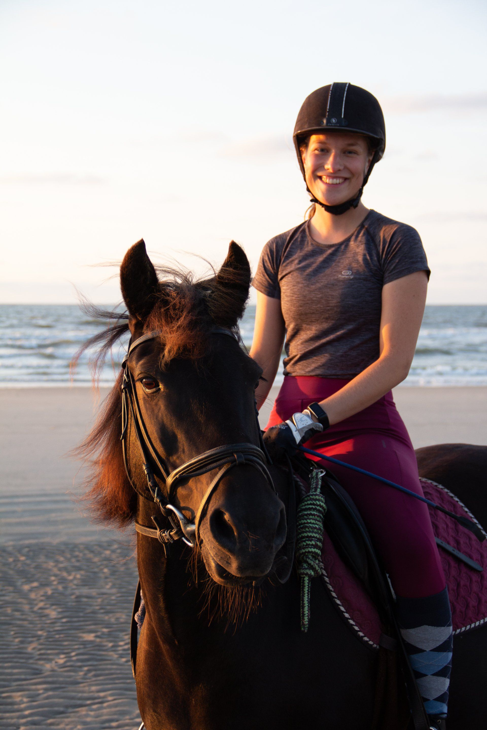 Must-have voor buiten paardrijden: rijbroek met telefoonzakje
