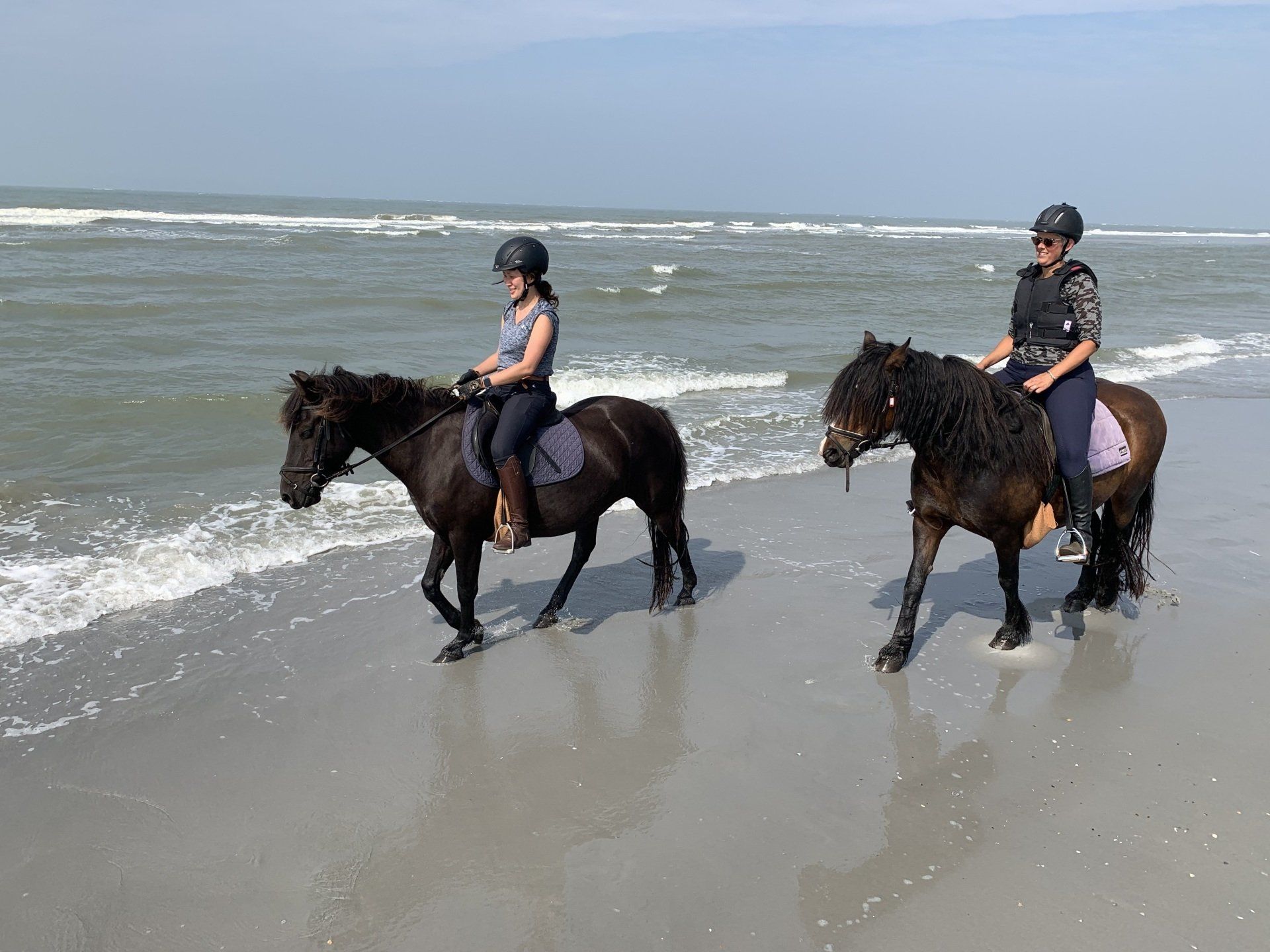 Paardrijden op het strand Ameland met eigen paard