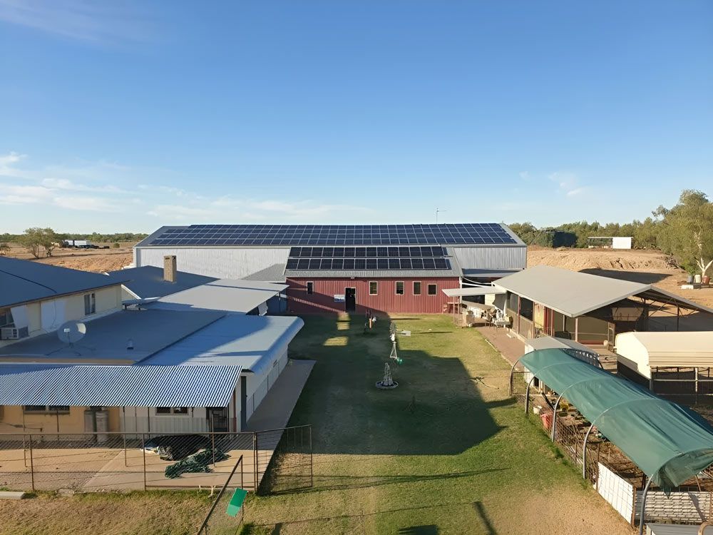 A Large Building With A Lot Of Solar Panels On The Roof — David Lewis Solahart in Goonellabah, NSW