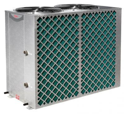 A Silver And Green Air Conditioner With A Checkered Pattern On It — David Lewis Solahart in Goonellabah, NSW