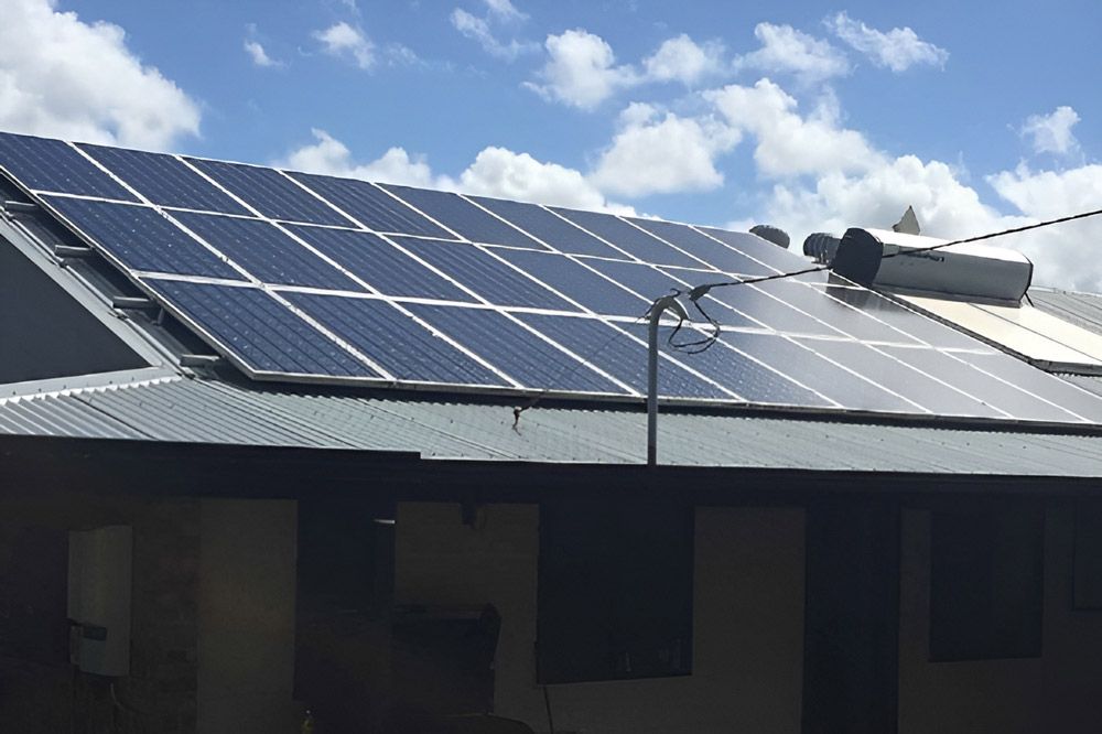  Roof With A Lot Of Solar Panels — Solahart In Goonellabah, NSW