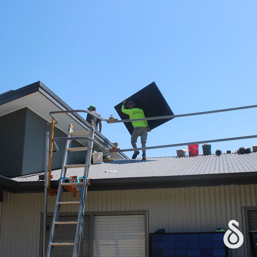 Men Installing Solar Panels