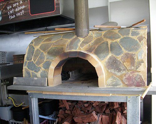 side entry commercial tunnel pizza oven