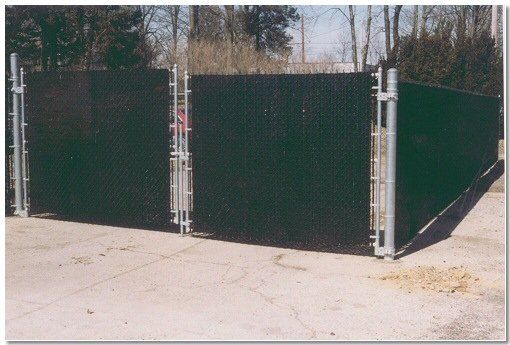 Black Chain Link Fence — Green, OH — Big John Fence Company