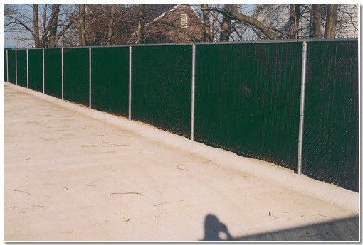 Green Sectional Steel Fence — Green, OH — Big John Fence Company
