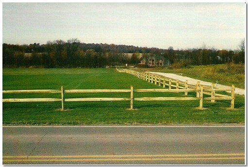 Long Wood Fence — Green, OH — Big John Fence Company