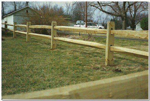 Wooden Fence at Pasture Land — Green, OH — Big John Fence Company