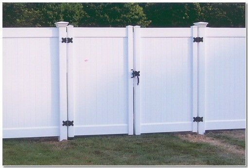 Vinyl Fence Gate — Green, OH — Big John Fence Company
