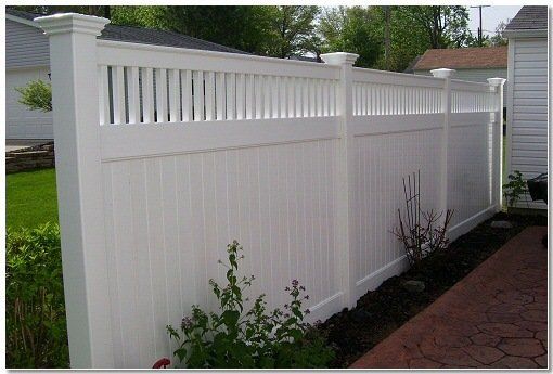 Aluminum White Fence — Green, OH — Big John Fence Company