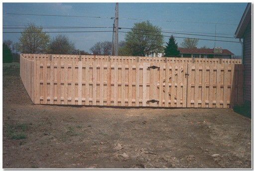 Hard Wood Fence — Green, OH — Big John Fence Company