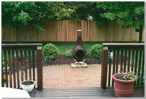 Brown Modern Fence — Green, OH — Big John Fence Company