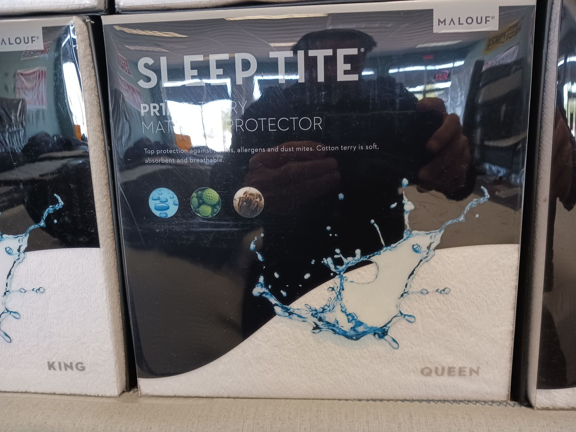 A box that says sleep lite on it