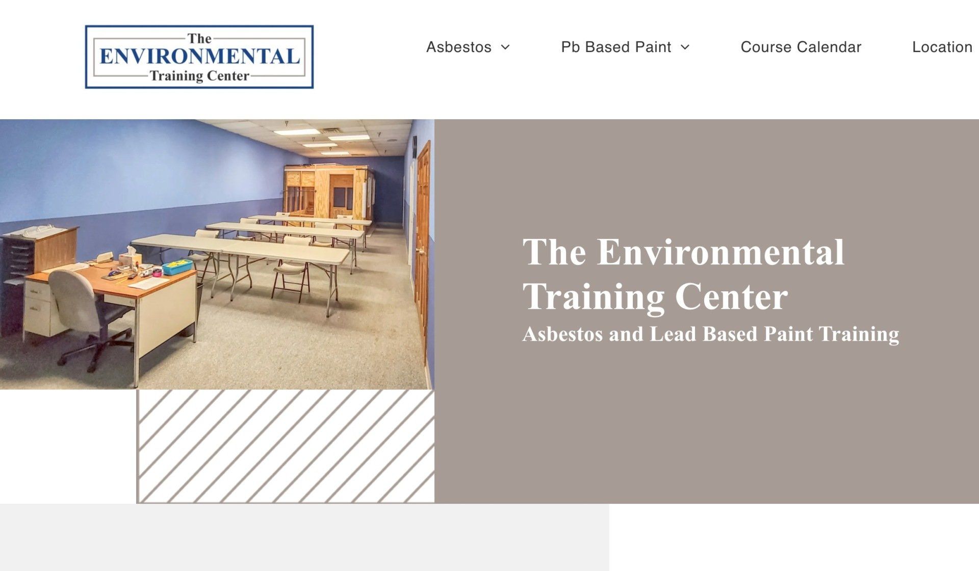 Asbestos & Lead Based Training Center Website