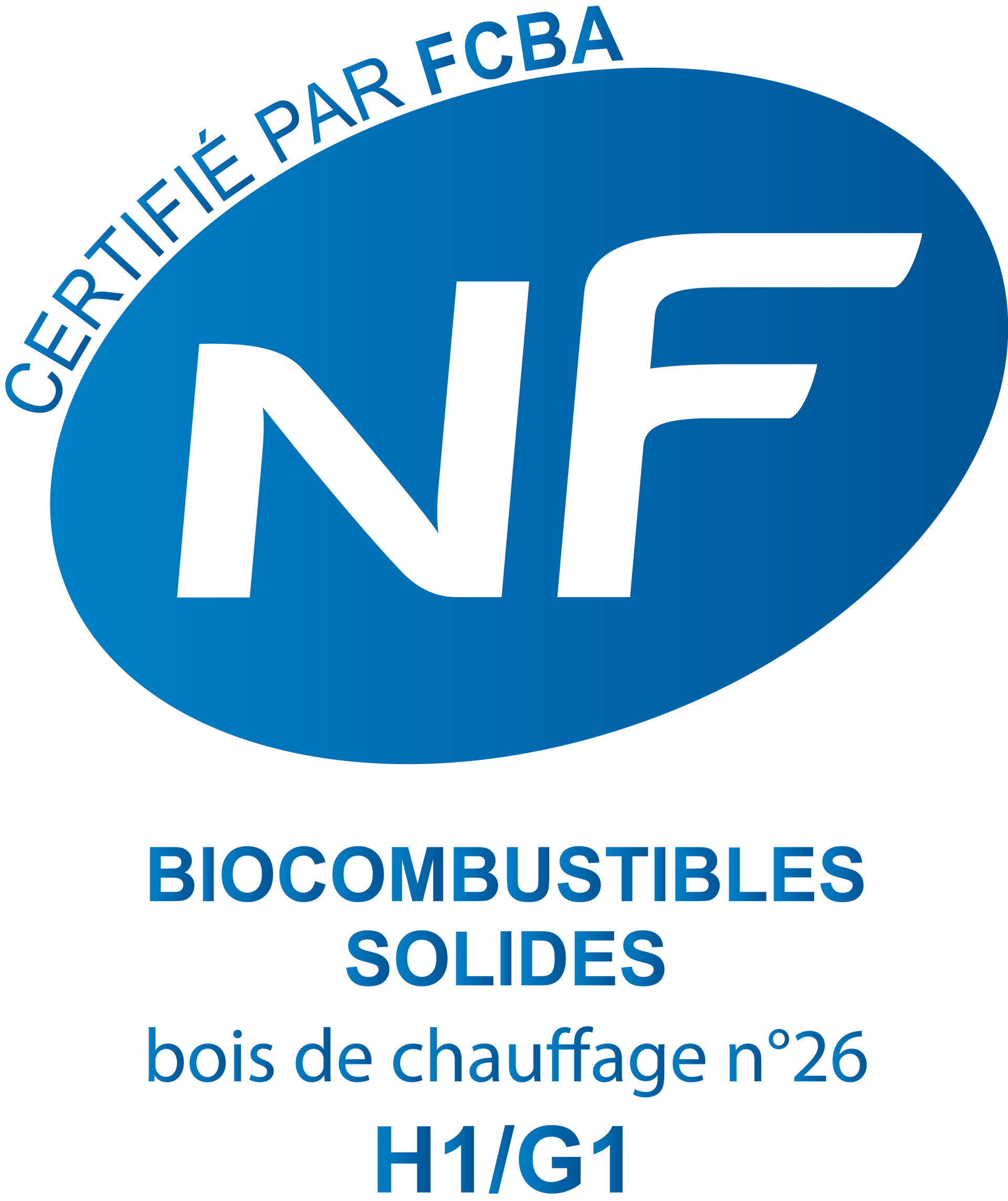Logo label NF