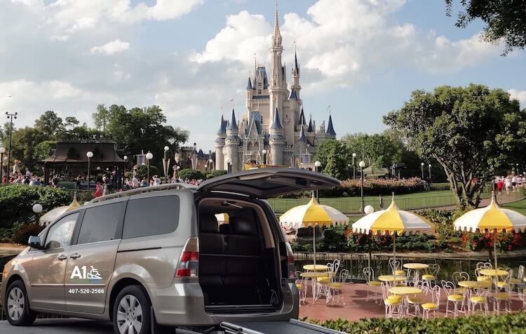 MCO airport to Disney private wheelchair transportation