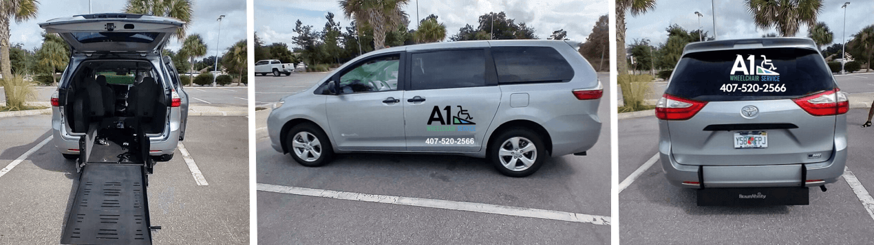 top rated Orlando wheelchair accessible van services