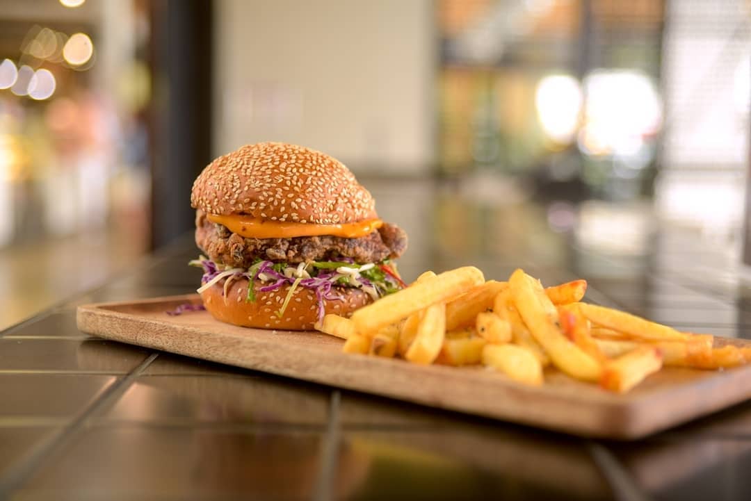 Koji Fried Chicken Burger — Cafe, Bar and Catering Services in Southport, QLD