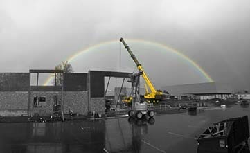 Crane Over the Rainbow - Crane Services in Albany, Oregon