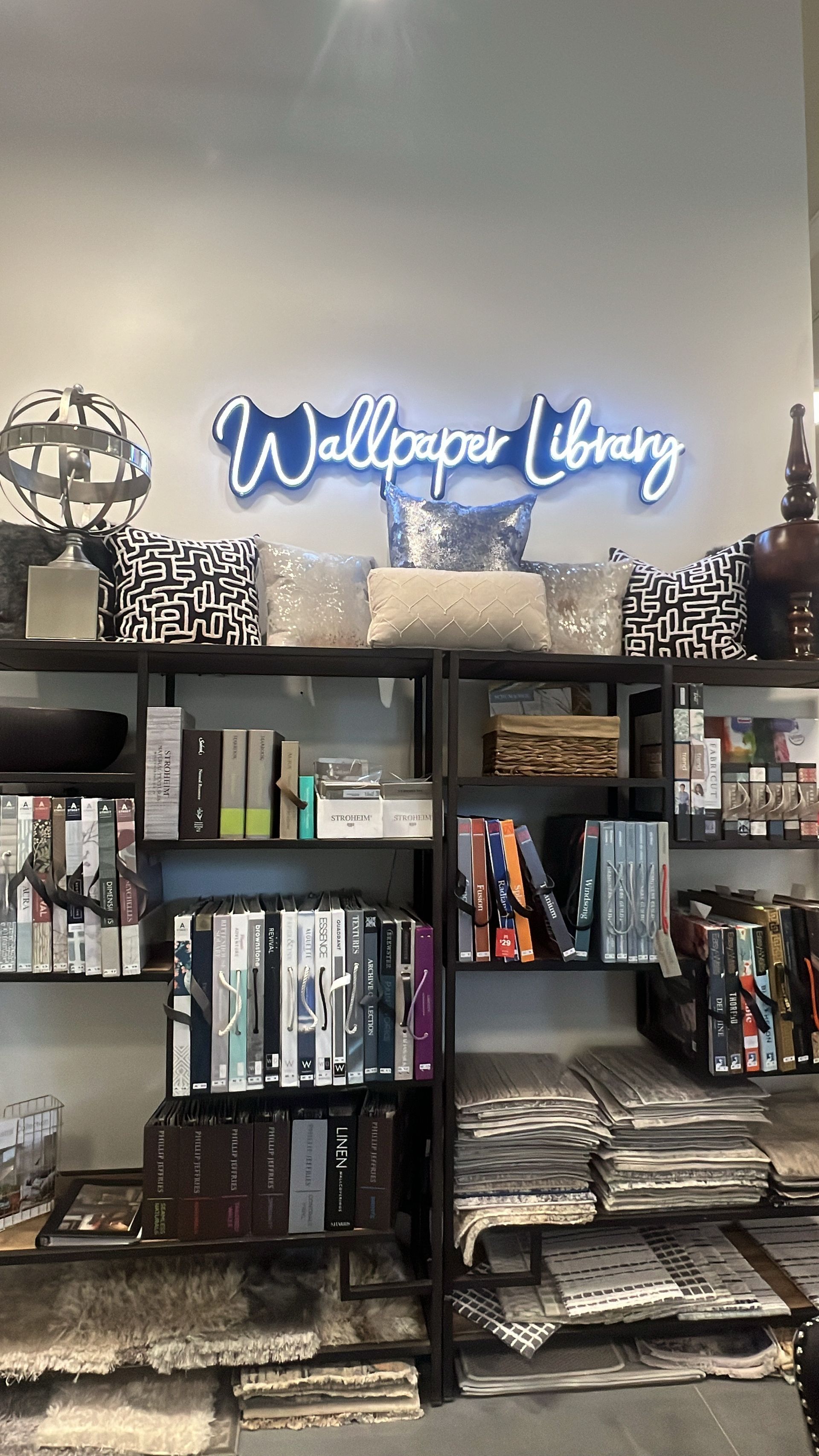 Wallpaper Library wall