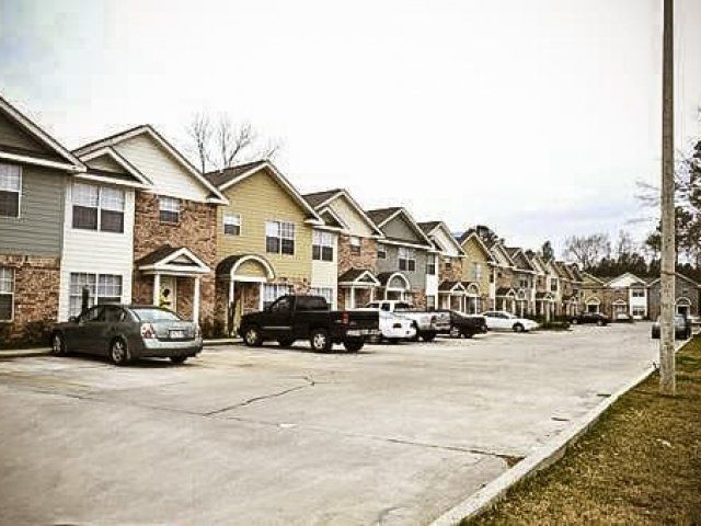 Exterior of Panther Trail Townhomes