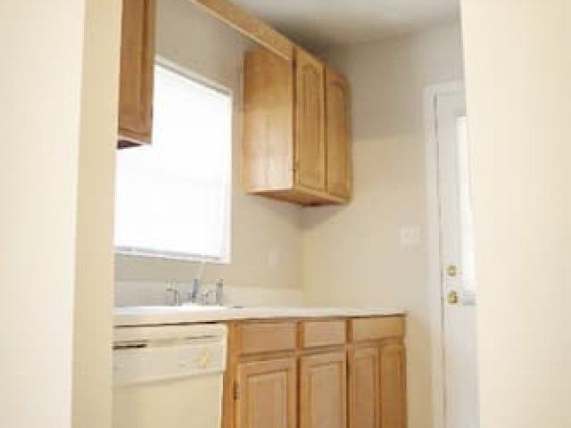 Kitchen with dishwasher