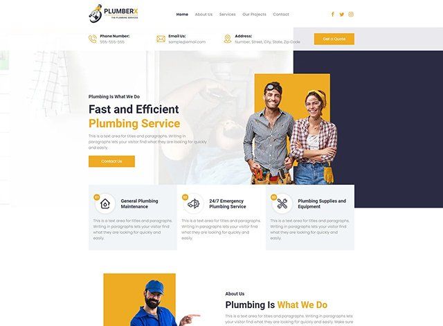 PlumberX Themes by Search Marketing Specialists