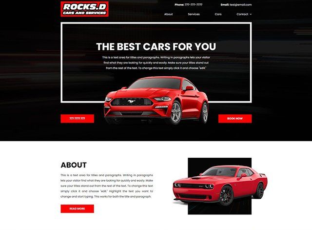 Rocks.D Cars Themes by Search Marketing Specialists