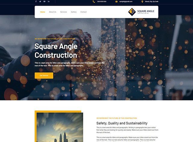 Square Angle Themes by Search Marketing Specialists
