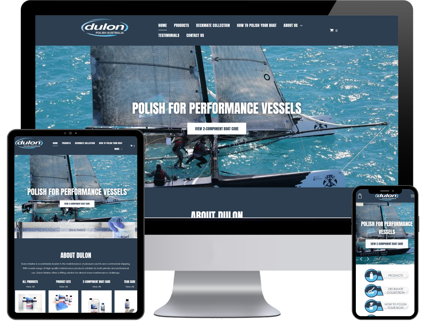 Dulon Marine Website 