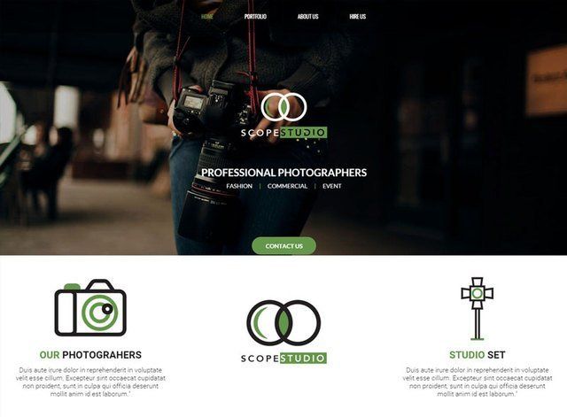 Porfolio Theme 3 Website Design Themes by Search Marketing Specialists